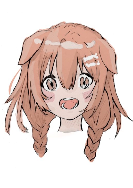 可愛い女の子のイラスト比較的安値で描きます しっかりとした相談で心配不安なし！初めての方も大歓迎！！ イメージ6