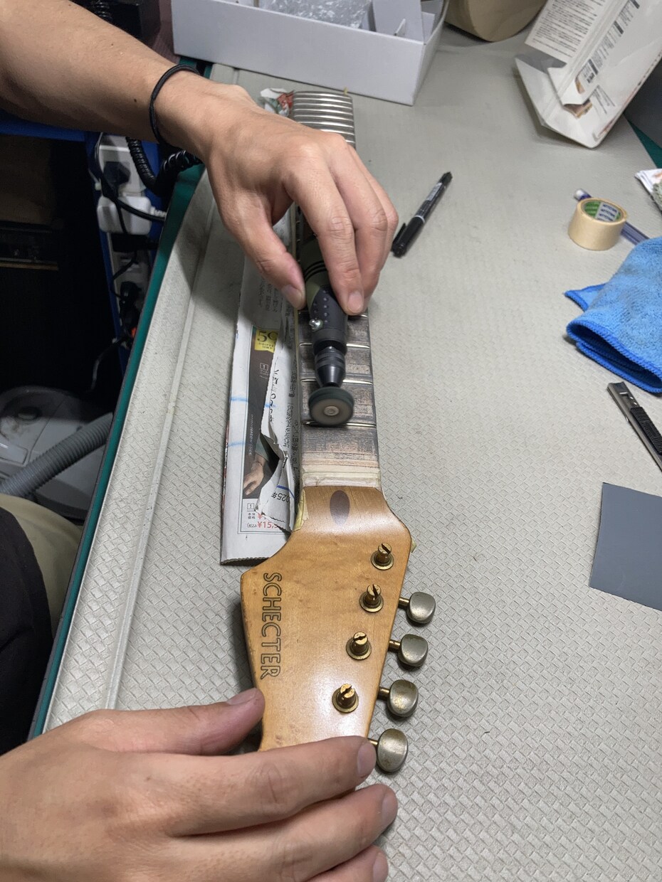 ギター、ベース等楽器のリペアカスタムをいたします 演奏のしやすさに不満を感じていませんか？破損も修理します！ イメージ4