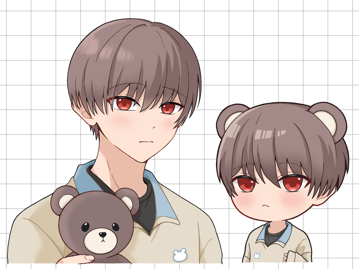 魅力的なイラストを制作します 2つの違う塗りのプランから選ぶことができます イメージ1