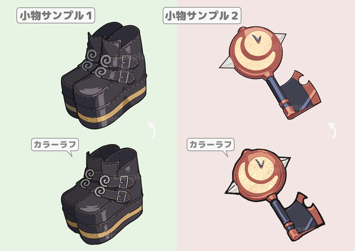 商用利用込み！ミニキャライラスト制作いたします グッズやサムネ素材におすすめ！最短3日で納品！ イメージ4