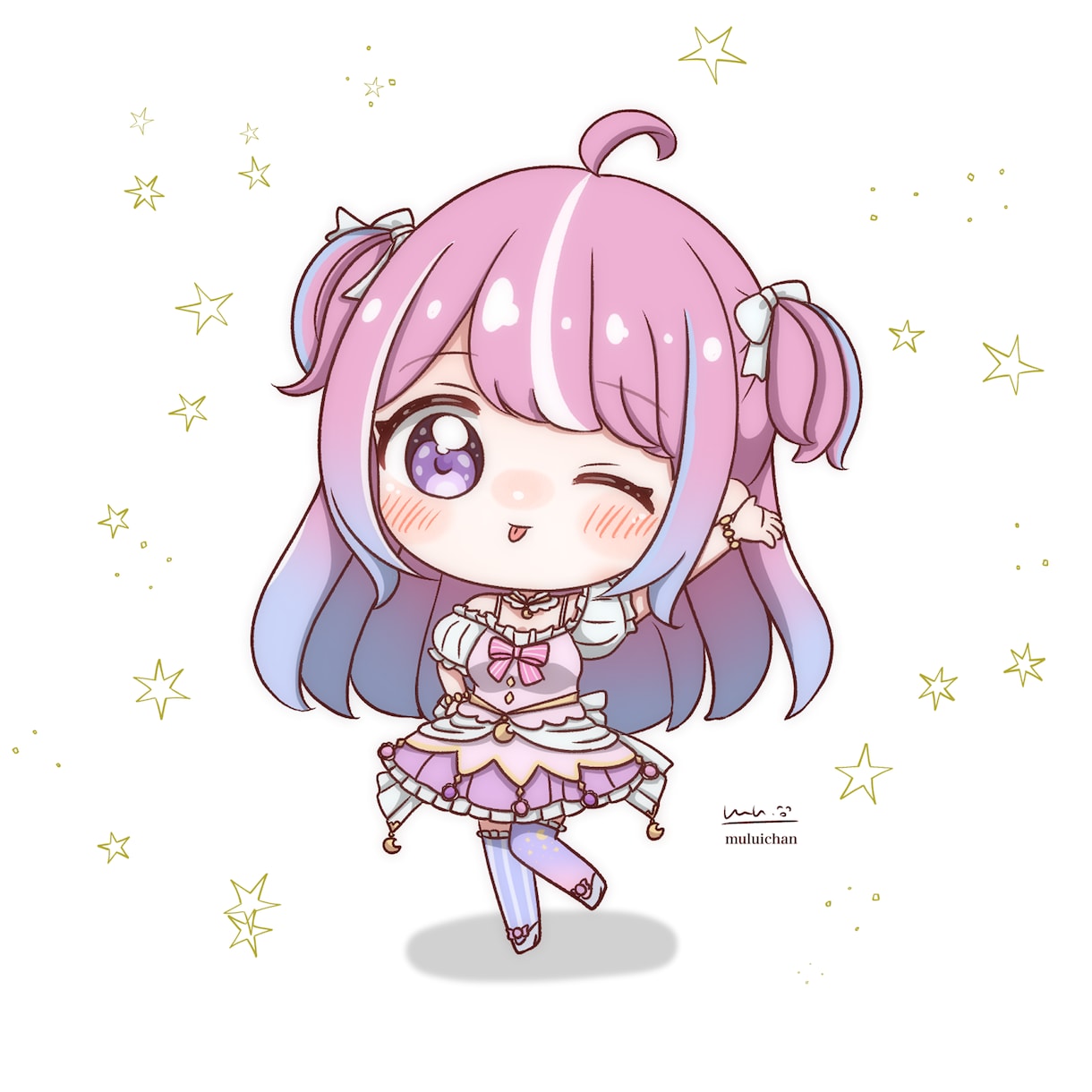 ふわふわゆるいイラスト描きます あなたのかわいいをイラストにします♪ イメージ5