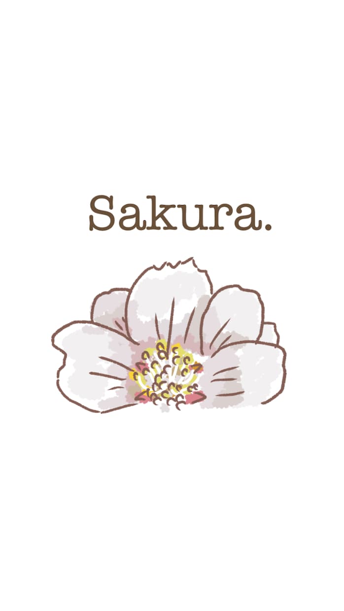デザイン科卒業生がお花のイラスト描きます 好きなお花のイラストを描きます イメージ2