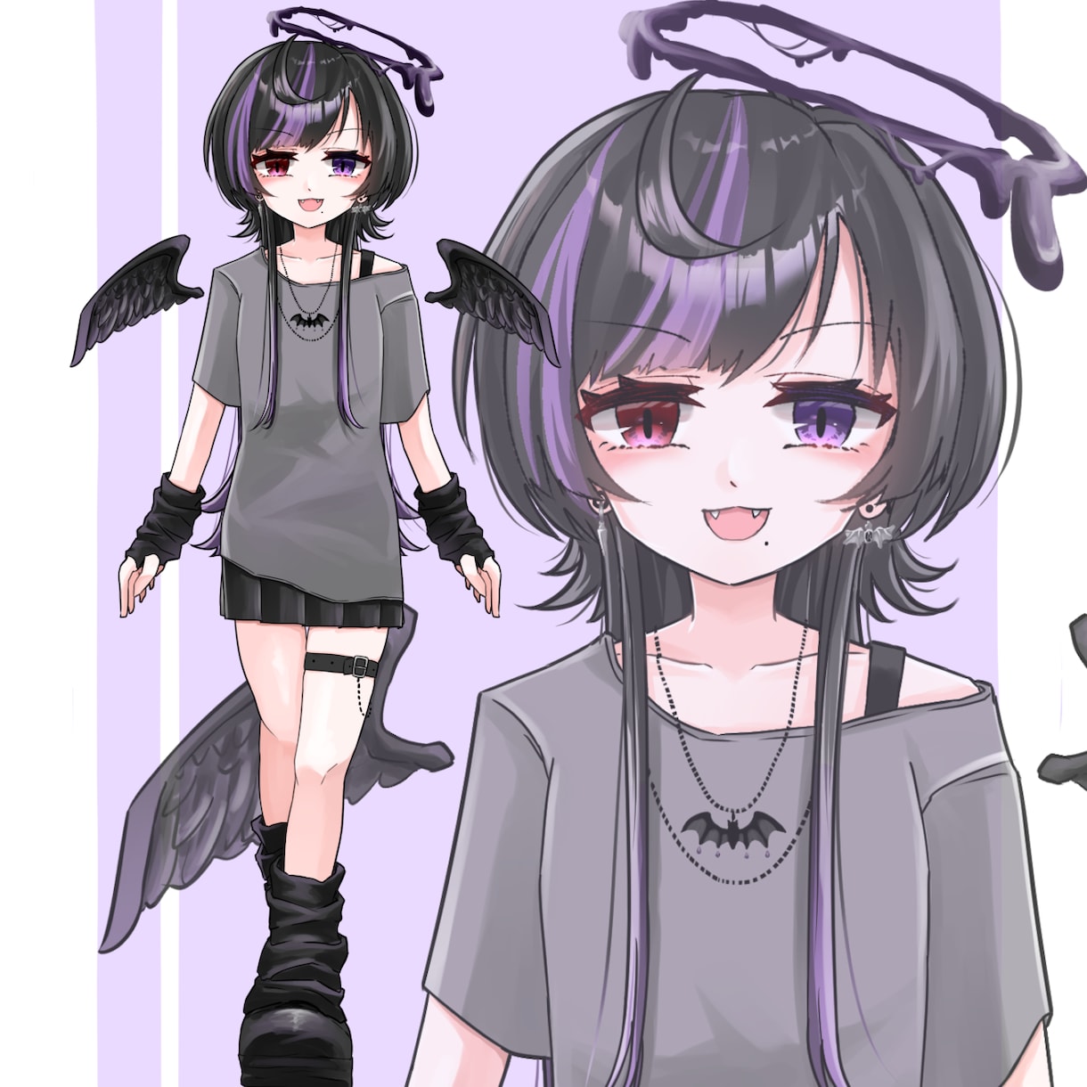IRIAM用の立ち絵作成承ります あなたのキャラクターの魅力を最大限に引き出します！ イメージ3