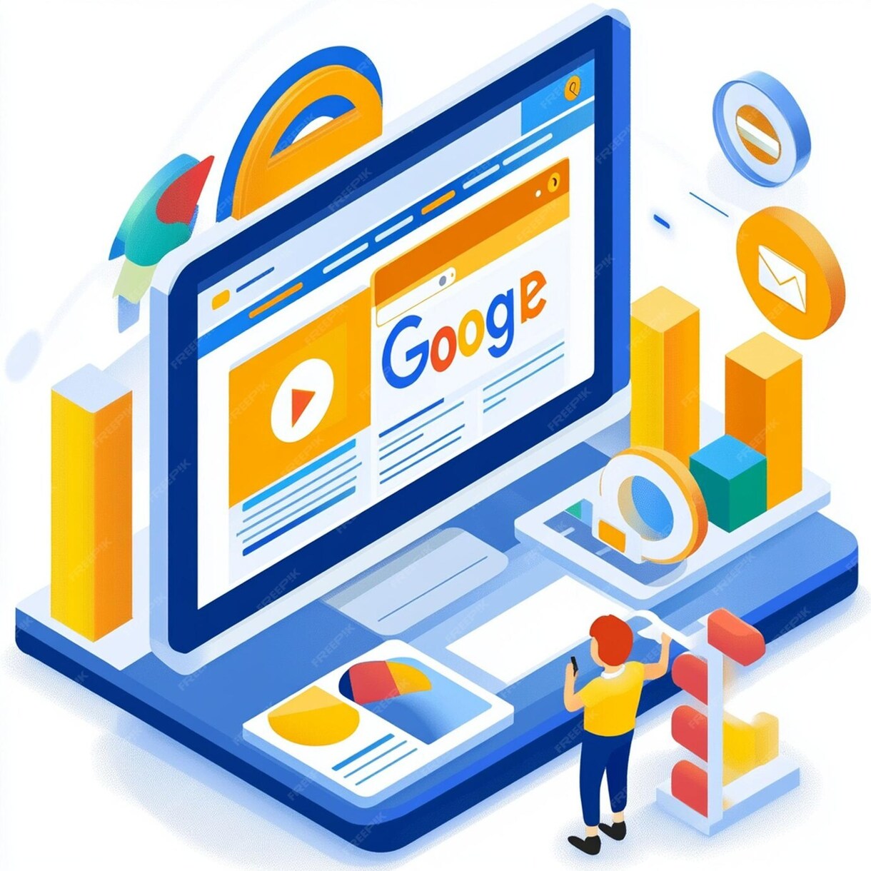 Google広告の運用をします 初期設定の段階から運用まで一貫してサポートします！ イメージ1