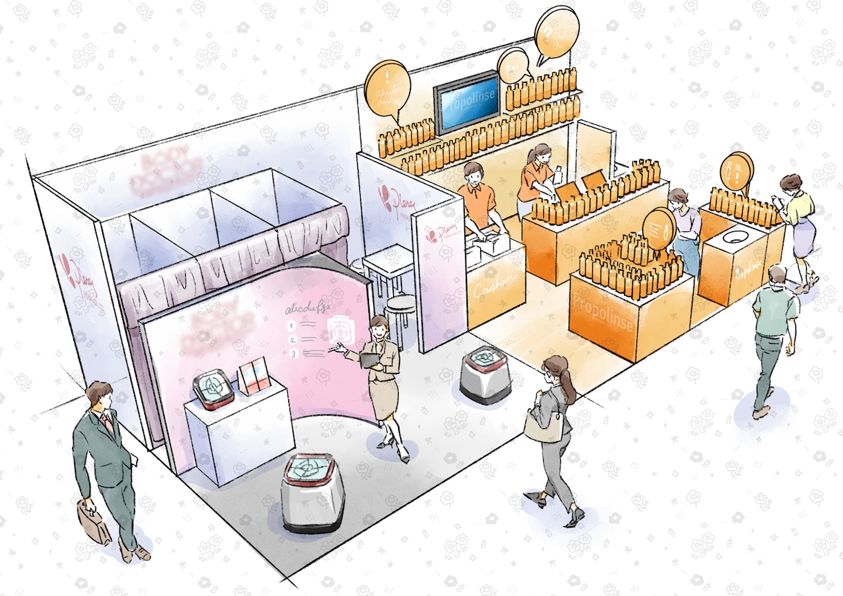 表情イキイキな手描きパースを作成します 伝わる！シンプルなカットで説得力up イメージ6