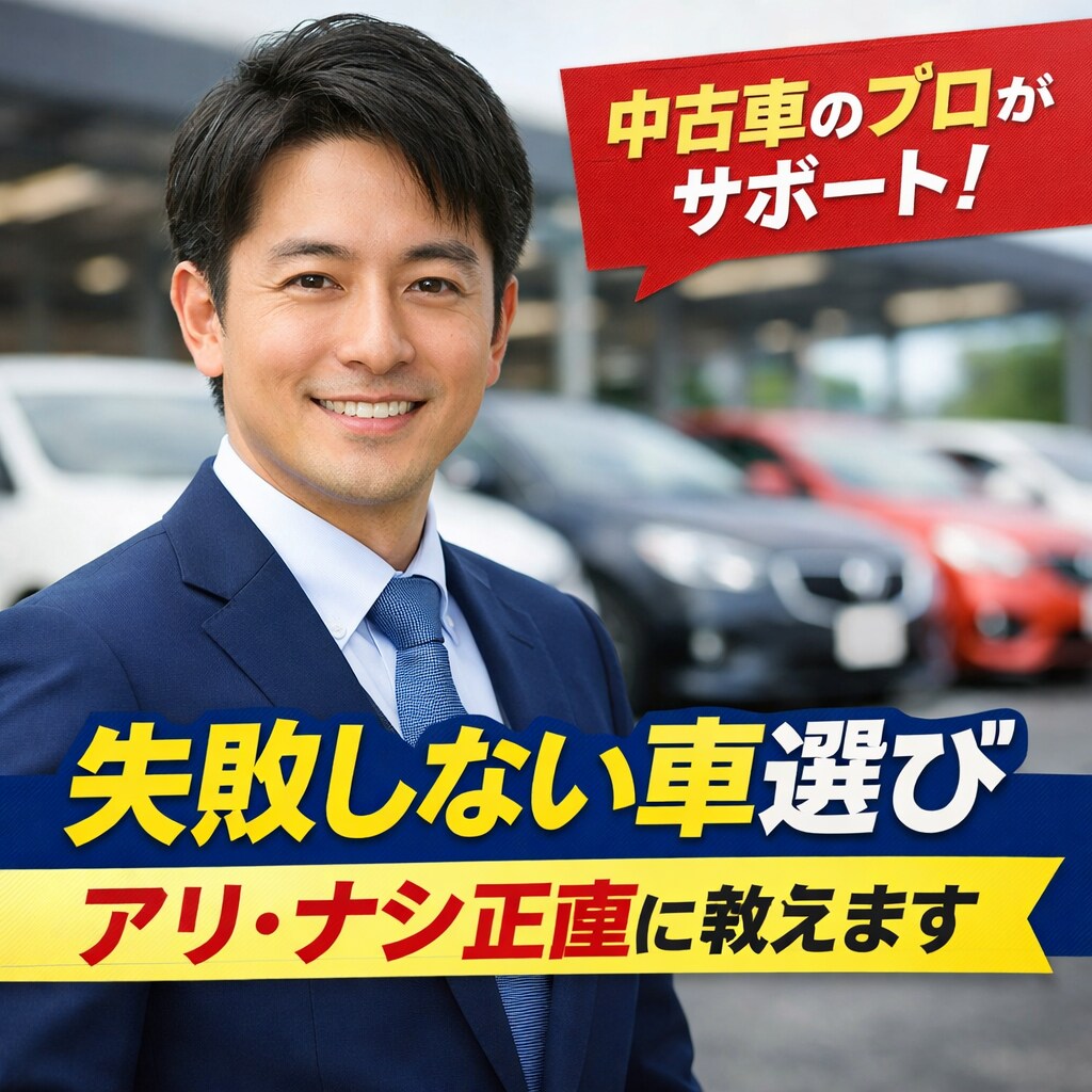 この車買って大丈夫？プロ目線で正直に答えます 初心者でも安心｜分かりやすく丁寧にサポートします イメージ1