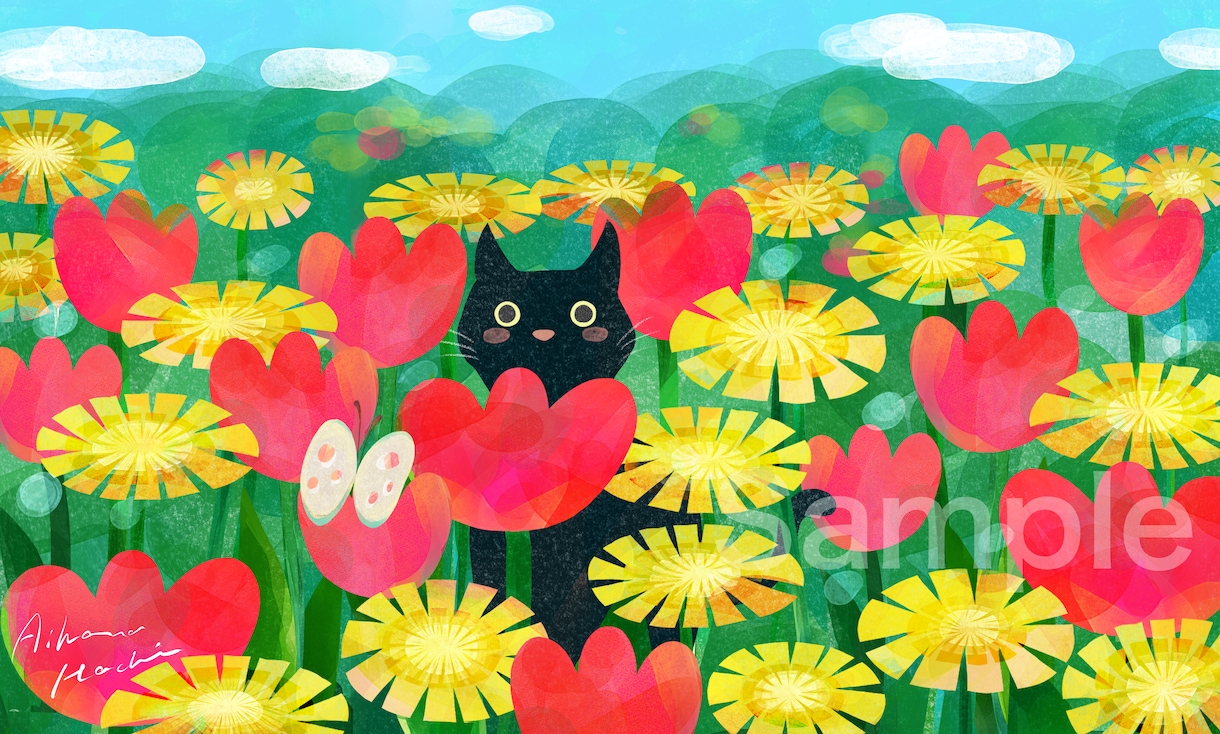 物語感有り！絵本風手描きタッチのイラスト描きます 商用利用ok／出版物の挿絵にも。 イメージ8