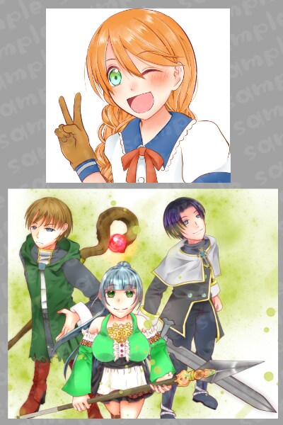 ご希望のイラスト描きます 見た目鮮やかな目を引くもの描きます イメージ2
