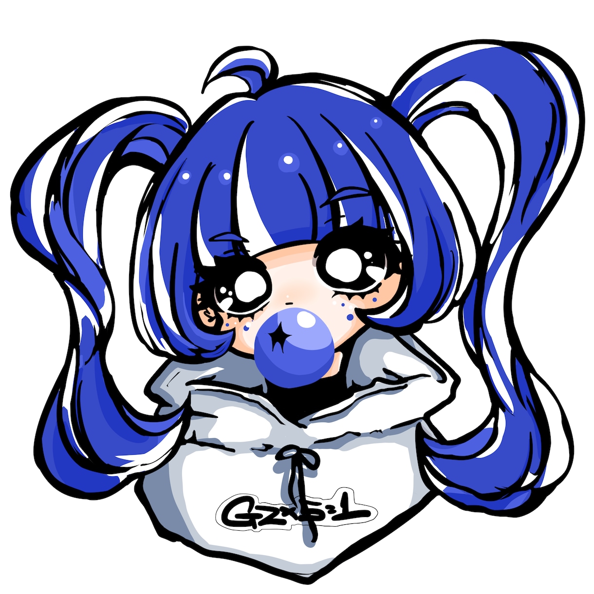 インパクトのあるキュートな絵描きます SNS用に使えるかわいいアイコンイラスト描きます。 イメージ2
