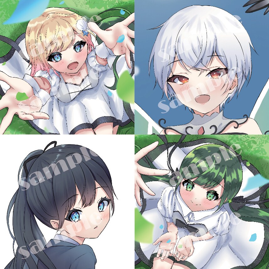 透明感のあるイラストを提供しますます 塗を売りにイラスト制作しております。 イメージ6
