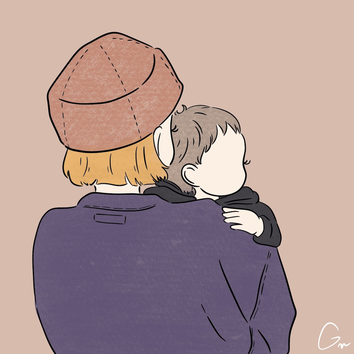 可愛い我が子をイラストにします お子様のお写真が可愛いイラストに変身! イメージ3