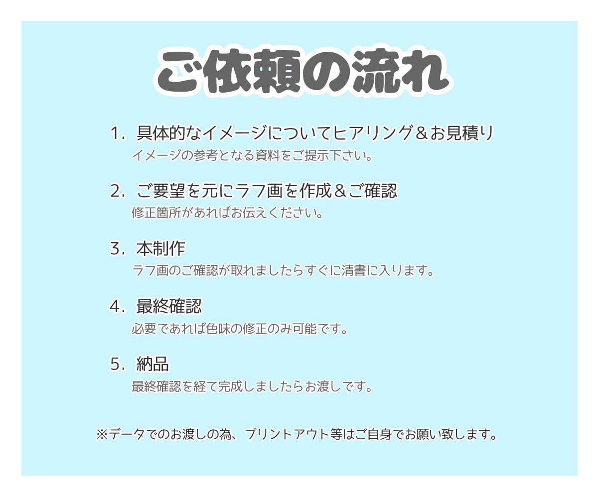 キュートなちびキャライラスト描きます 動画、SNSアイコンなどに◎選べる塗りパターンも！ イメージ5