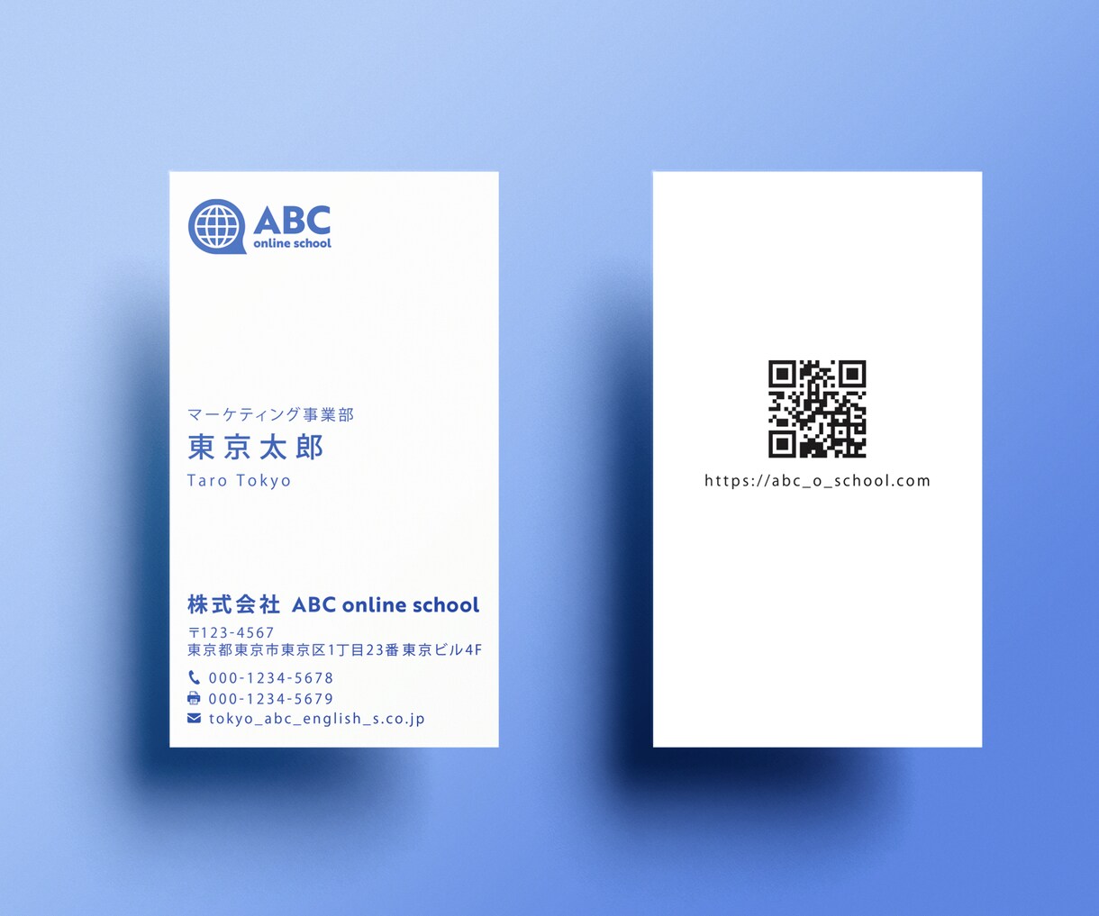 シンプルで洗練された名刺を作成します シンプルでおしゃれな名刺を4案提案します！印刷手配もOK！ イメージ1