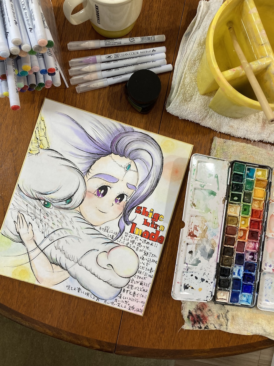 あのたの守護様描いちゃいます 一生物の贈り物をお探しのあなたへアクリルフレーム付きです イメージ9