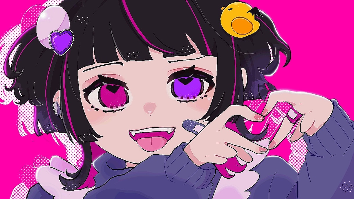 歌ってみたイラスト描きます オリジナルキャラ歌みたイラスト制作 イメージ5