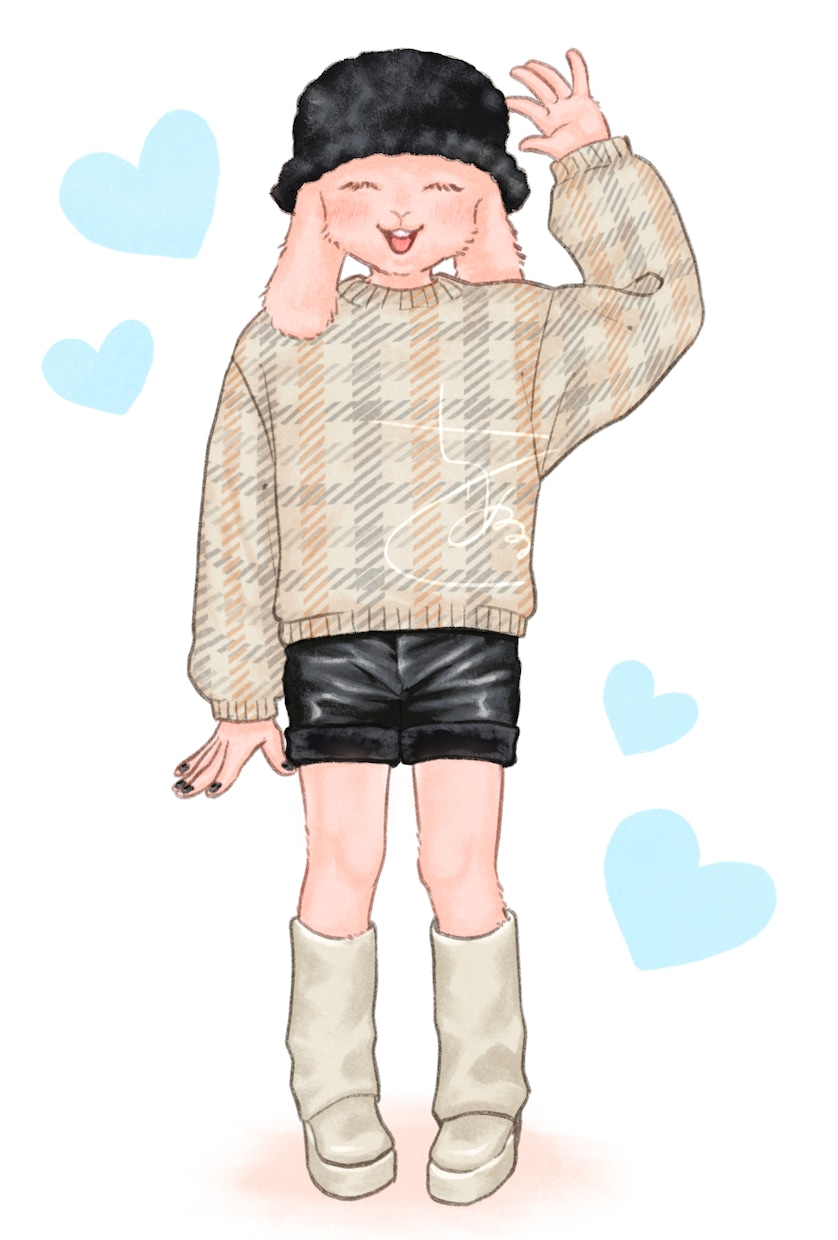 獣人・ケモノ特化/SNS・動画イラスト描きます TRPGやMVにも！　厚塗り・マーカー調の一枚絵 イメージ6