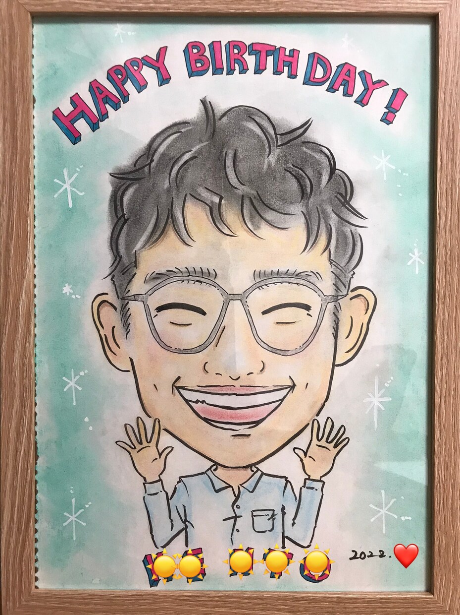 似顔絵描きます 記念日やプレゼントなどに使ってもらえると嬉しいです♪ イメージ4