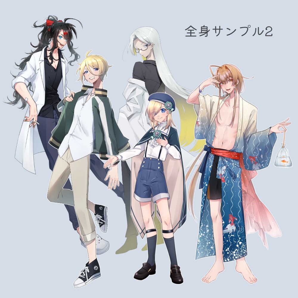 Vtuber、TRPGなどに！立ち絵描きます 短納期OK！あなたのキャラを絵にします イメージ5