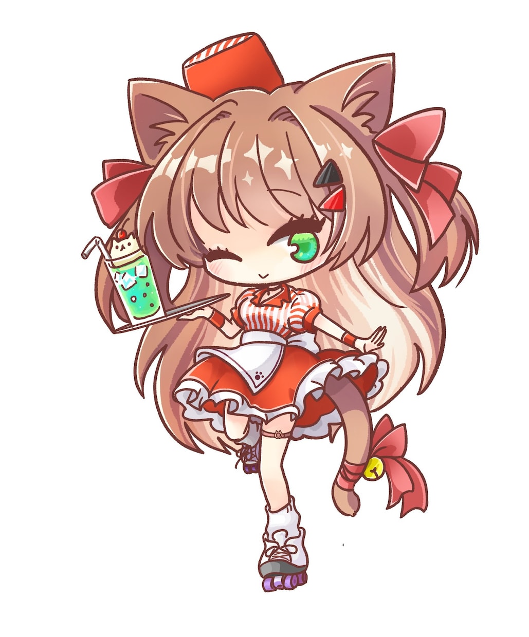 全身イラスト！かわいいデフォルメキャラ制作します プロのタッチで、萌えっと可愛いミニキャラを。 イメージ2