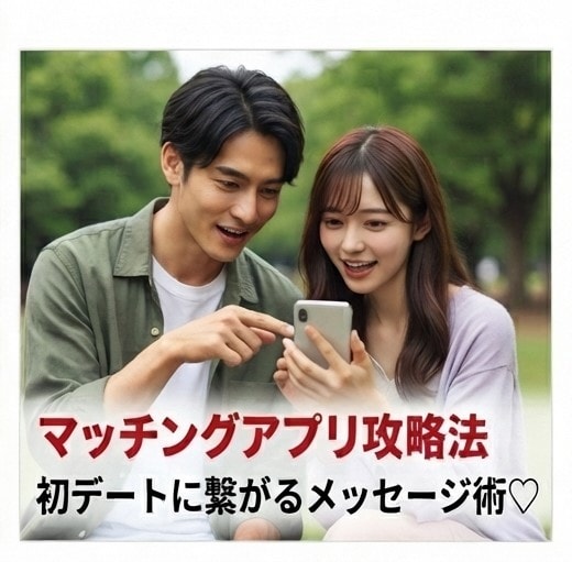 マチアプ攻略法をお伝えします マチアプで知り合い、幸せな結婚に繋げる方法教えます！ イメージ1