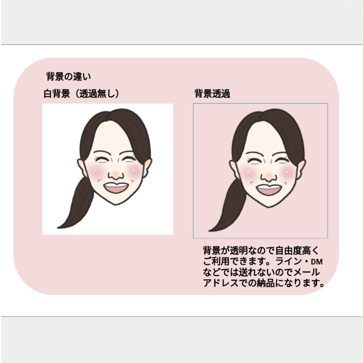 似顔絵アイコン描きます 色々使えるアイコンセット（全身+上半身+顔） イメージ3