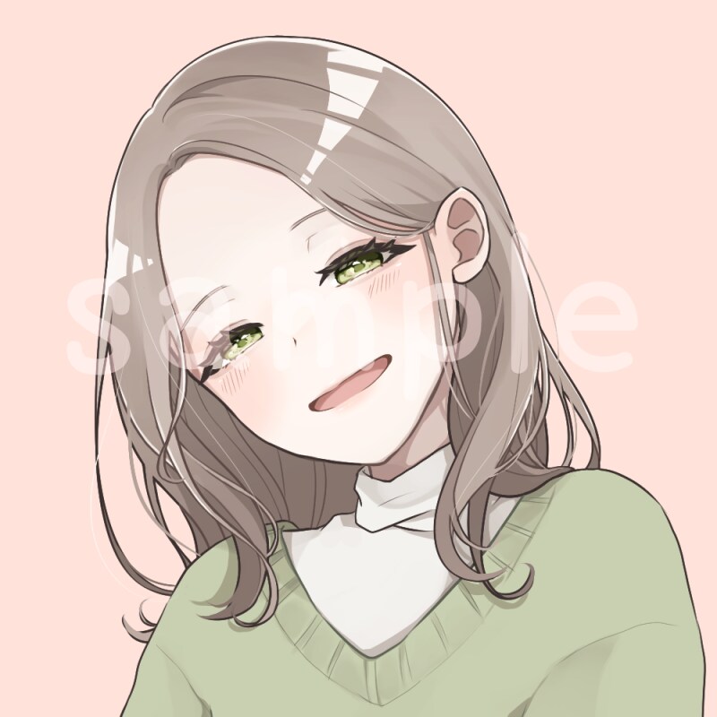 SNS用アイコン描きます あなたのためにかわいいアイコン描きます！ イメージ4