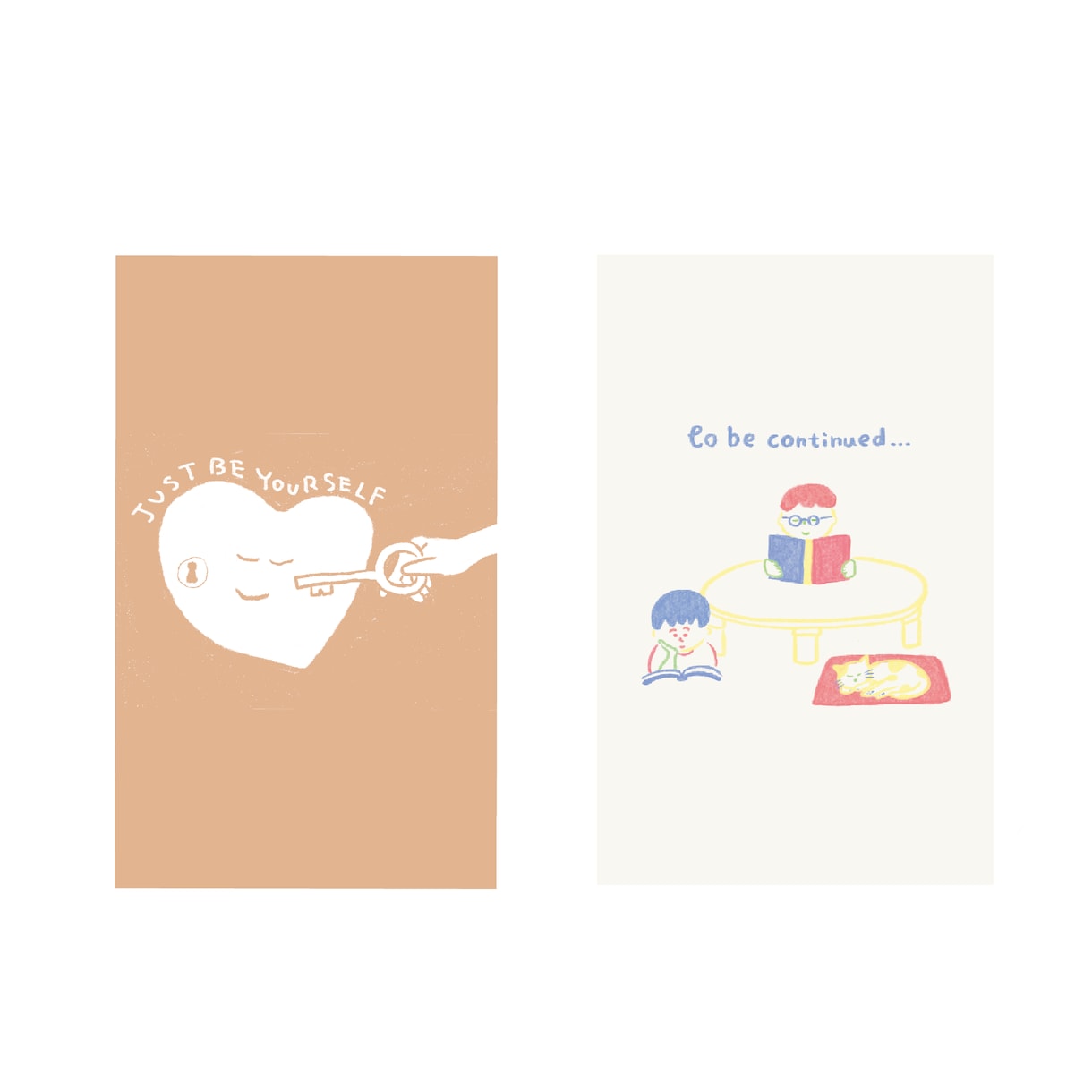 手描きイラスト入り名刺を作ります お店のショップカードや個人活動に イメージ4