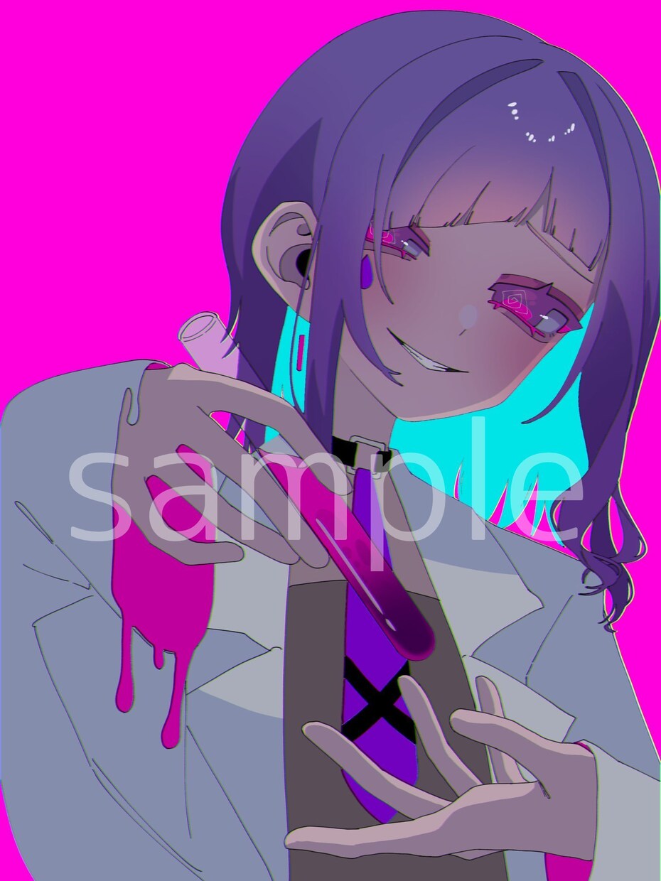 病みかわなイラストを書きます 私にしか出せない病みかわな世界観を貴方にお届けします イメージ1