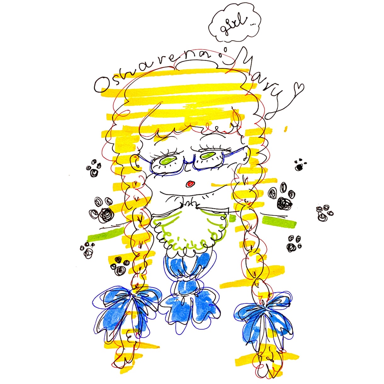 イラスト描きます ゆる〜いポップな色合いの手描きイラストを3日以内にご提供！ イメージ6