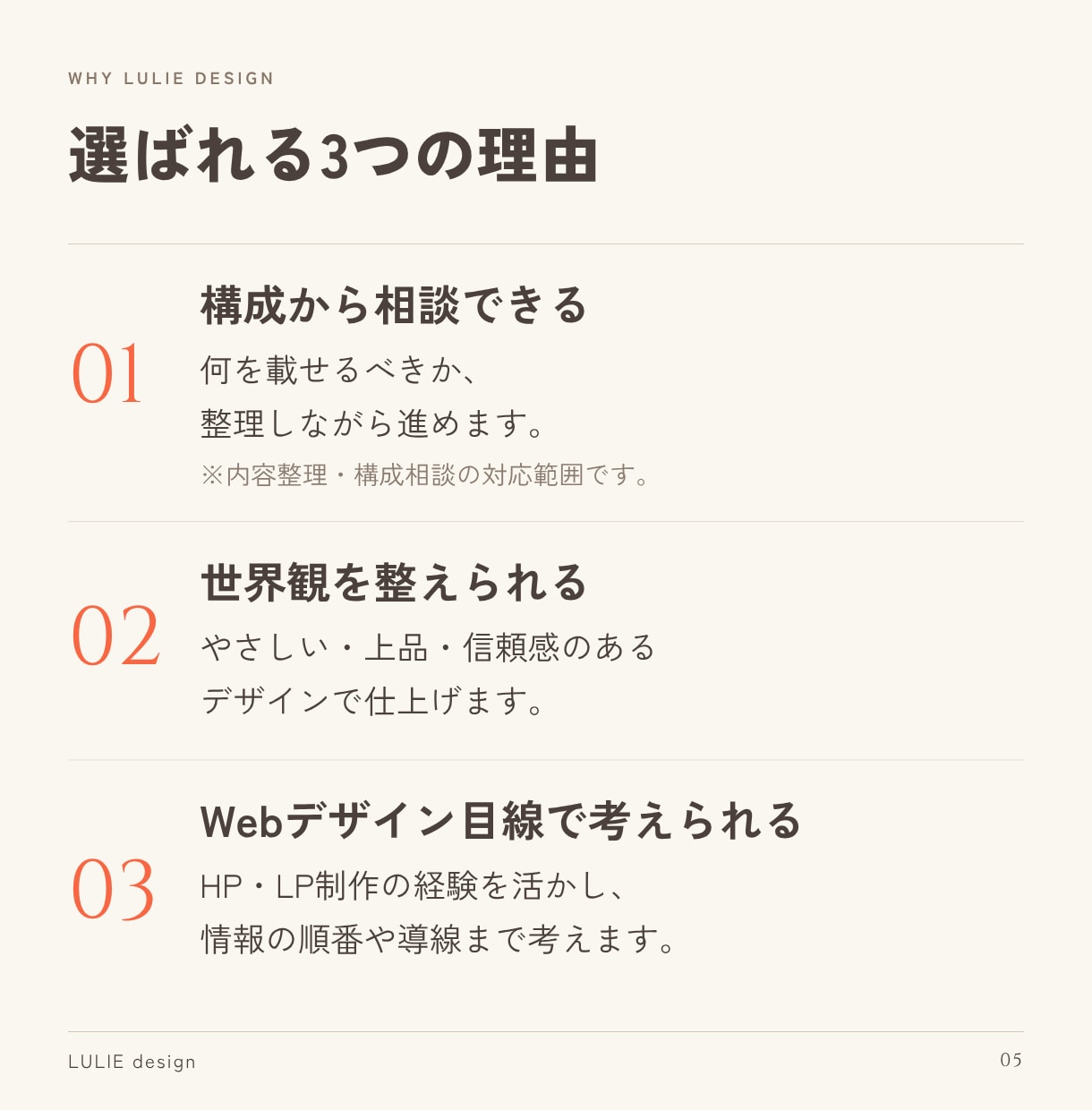 後回しの資料づくり、まるっと解決します メモや作りかけでもOK！構成からデザインまでサポートします イメージ5