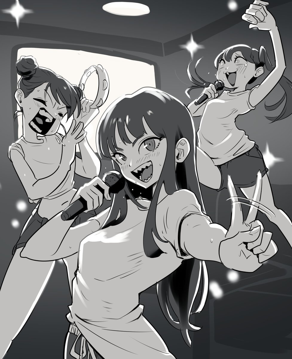 歌ってみたのイラストお描きいたします youtubeやヘッダー壁紙にインパクトあるビジュアルを！ イメージ2
