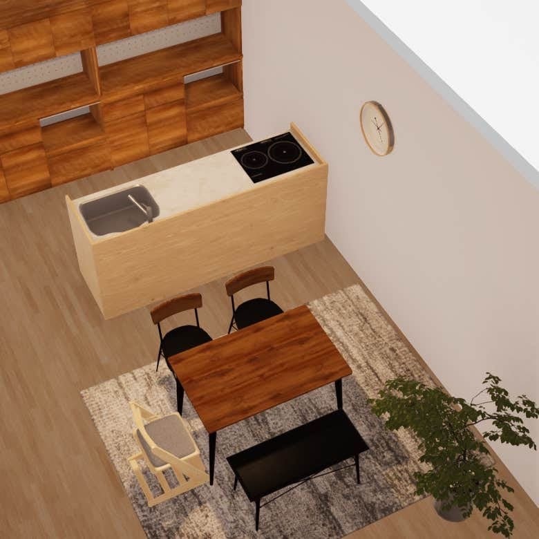 3Dパース付！理想のお部屋にコーディネートします レイアウト提案+家具(3点まで)セレクト！ イメージ2