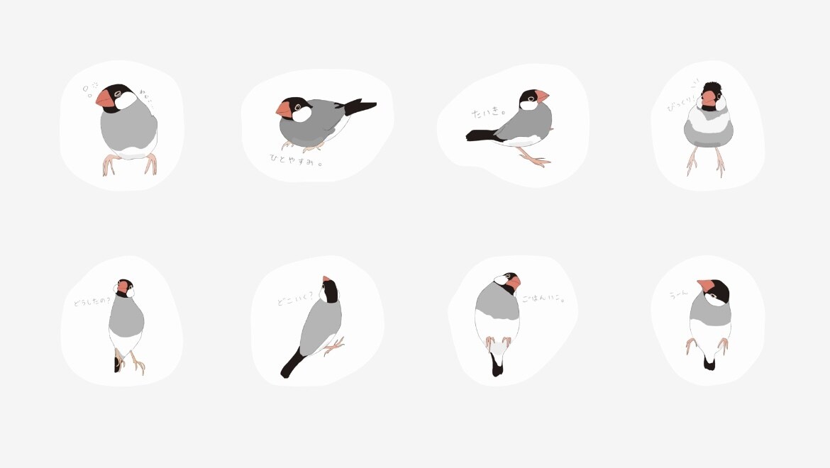 絵や写真でオリジナルLINEスタンプ作ります イラストや写真を組み合わせて好きな雰囲気のオリジナルスタンプ イメージ1