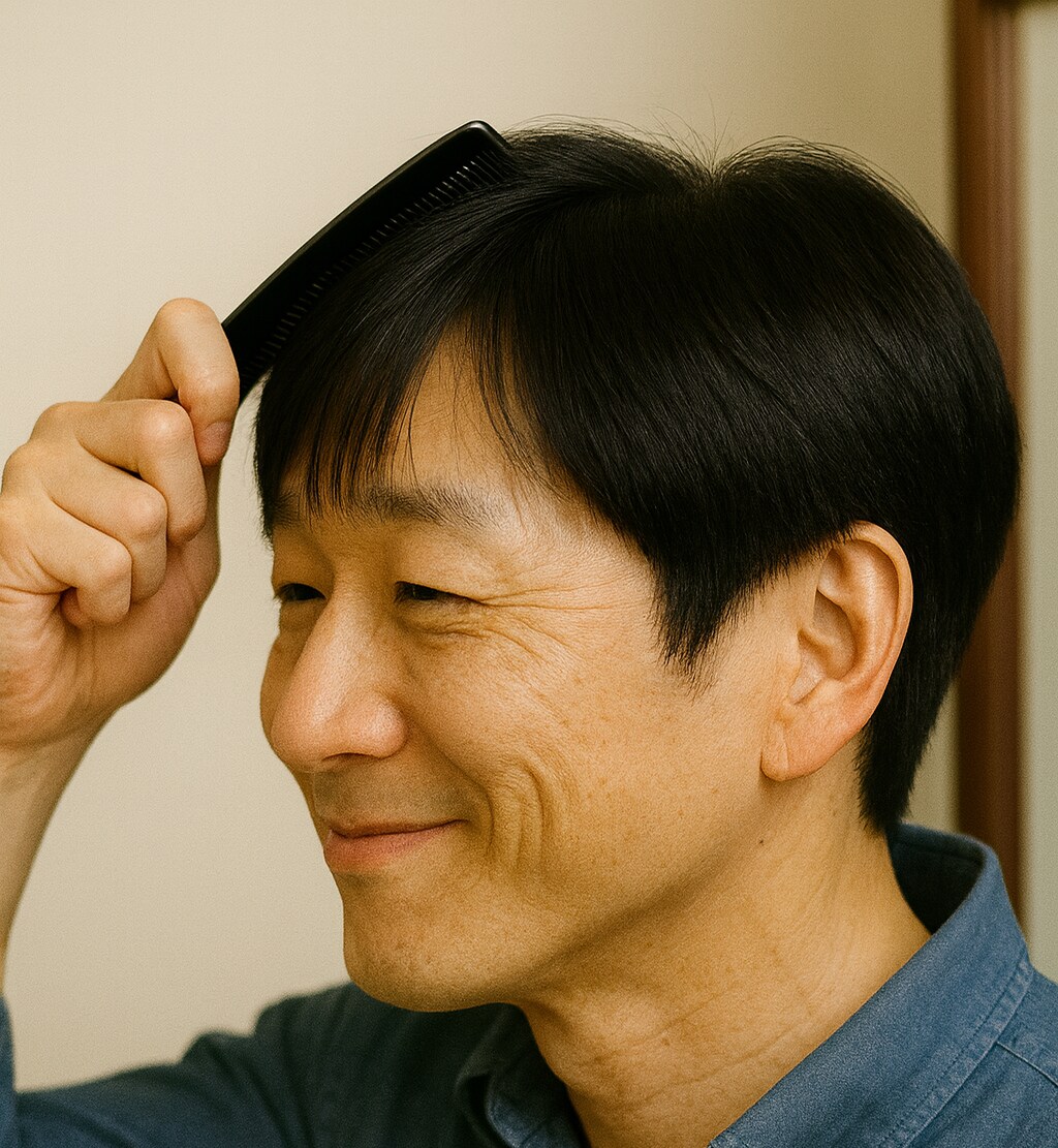 男性専門/薄毛や育毛のご相談をうけます 理容師、美容師歴、AGA勤務経験を活かしたオーダーメイド相談 イメージ3