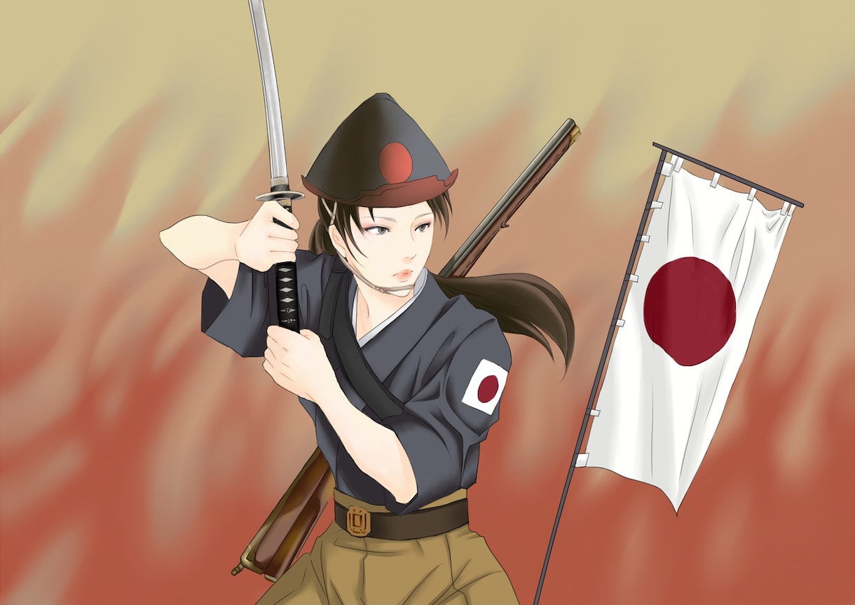和風のイラスト描きます 『時代劇、和風』などご相談ください。 イメージ4