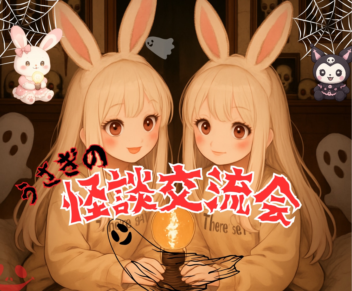 怪談好き集まれ❗️うさぎの怪談交換会でございます あなたの怪談聞かせて✨怪談の種類はなんでもOK❤️ イメージ1