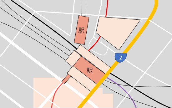 手書きからエクセルで地図を作製します パソコンで地図を作りたいけど自信がない、そんなあなたに！ イメージ1