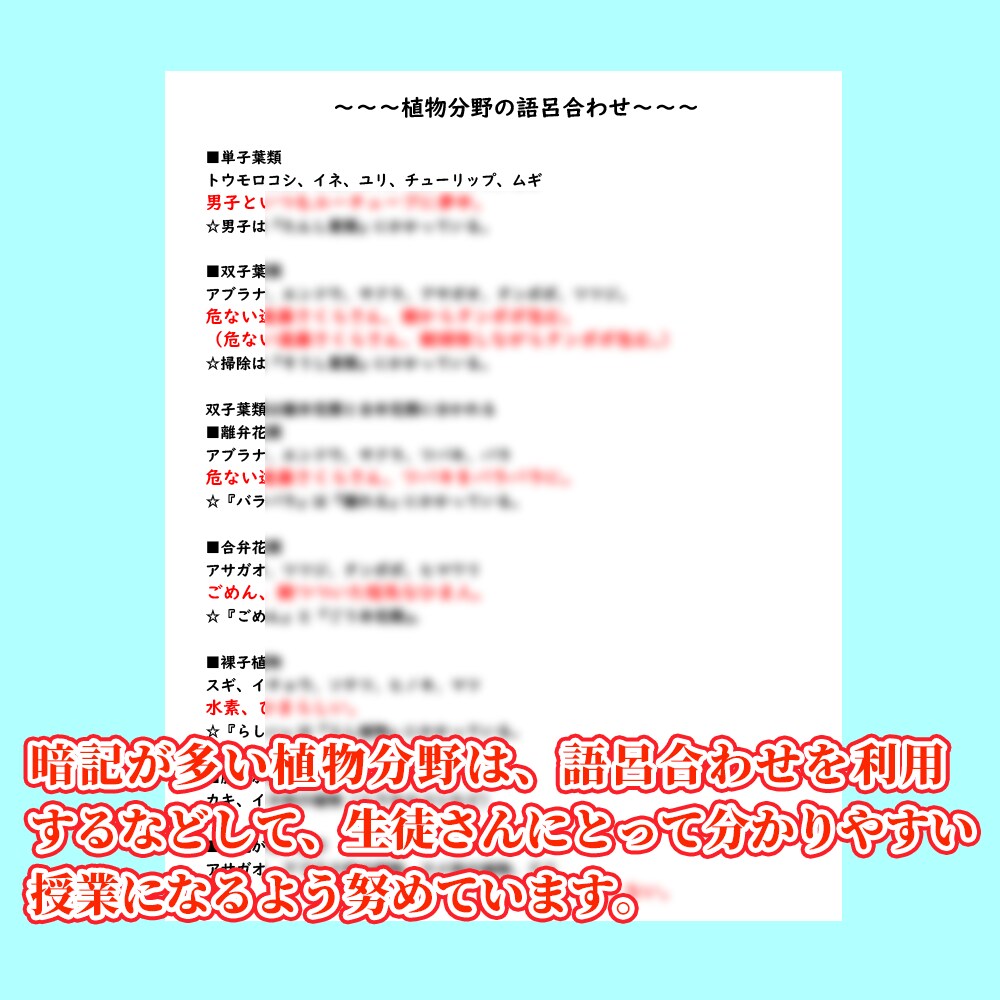 旺文社『でる順』で中学受験理科の家庭教師します 実績は270件超の人気授業！！オンライン個別指導 イメージ5