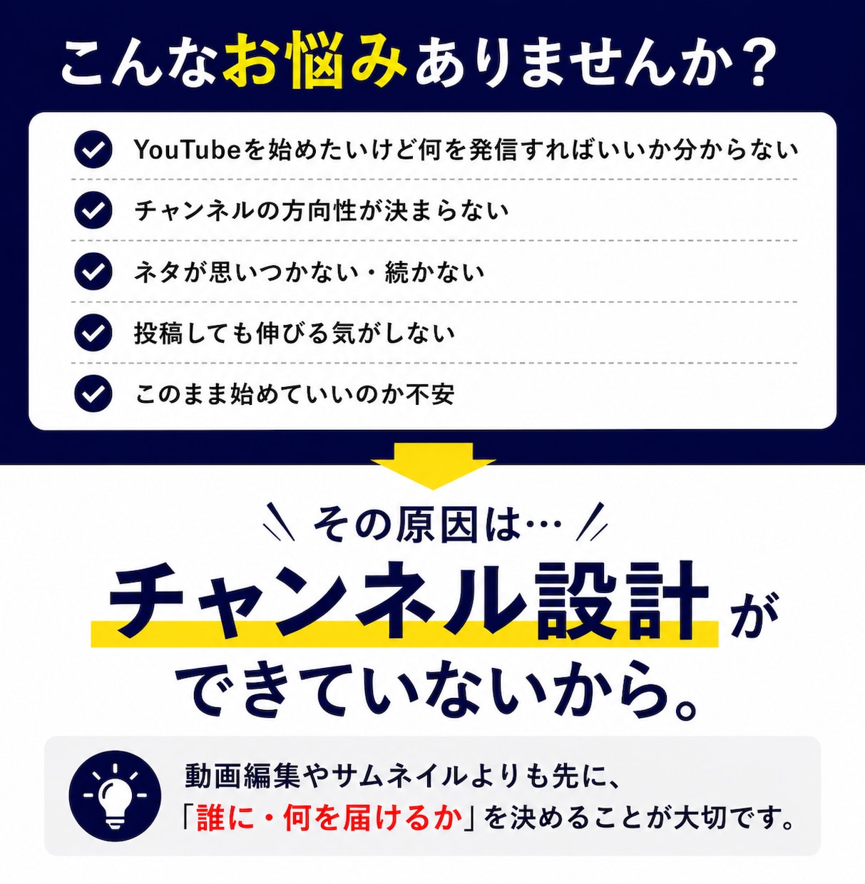 一緒にYouTubeチャンネルを作ります プロの現役動画編集者がコンセプトから企画まで完全サポート イメージ2