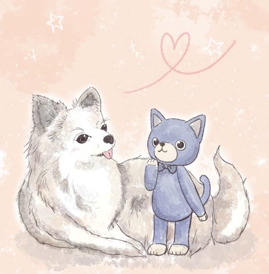 水彩画でわんちゃん、ねこちゃん等イラストをかきます プレゼントやお家での鑑賞、スマホの待ち受けなどにも対応します イメージ3