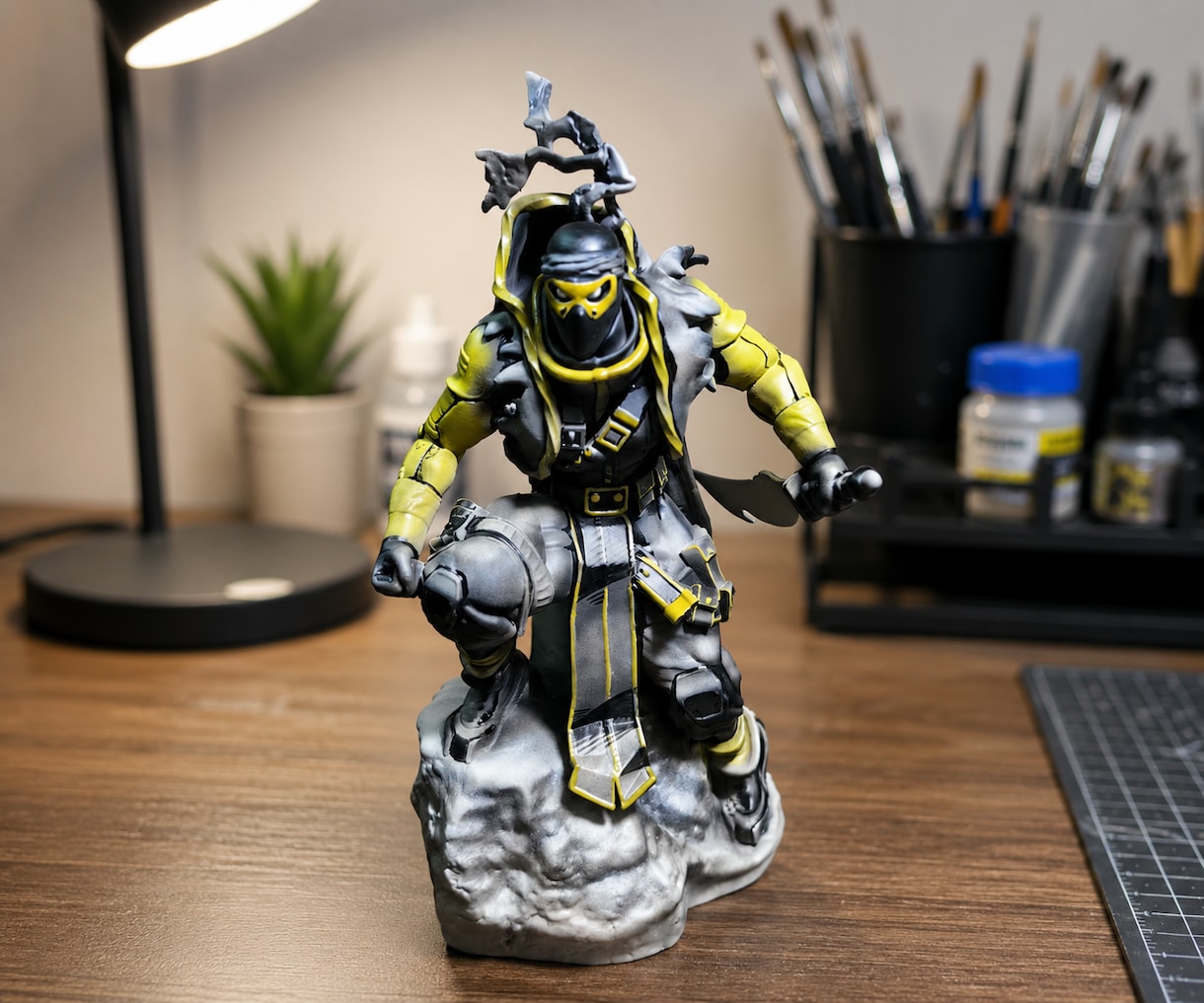 可愛いキャラクターフィギュアをお求めやすく作ります 写真やイメージから手作業ペイントのあなただけのフィギュアを イメージ6