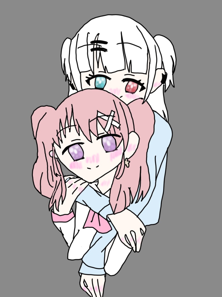 可愛いペア画、絡み絵描きます ペア画、絡み絵制作致します✨☁️ イメージ1