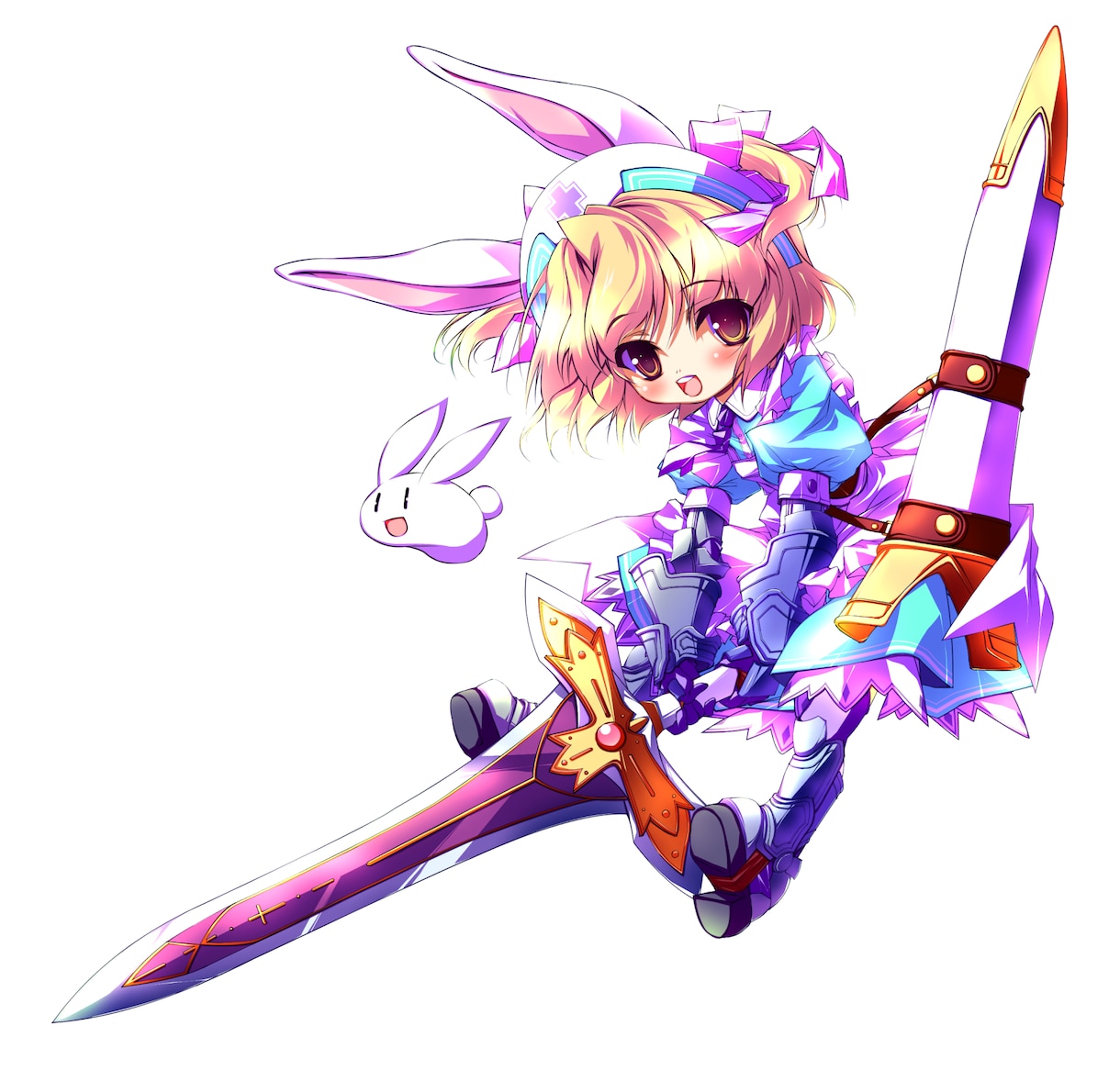 美少女ゲー系の絵描きます SDから「ちんちくりん」、等身高めの絵まで対応 イメージ1