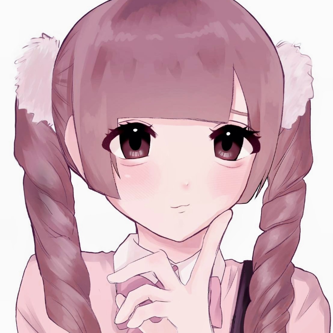 地雷系量産型アイコンお描きします 1×1のバストアップ又は肩から上サイズのイラストを描きます イメージ1