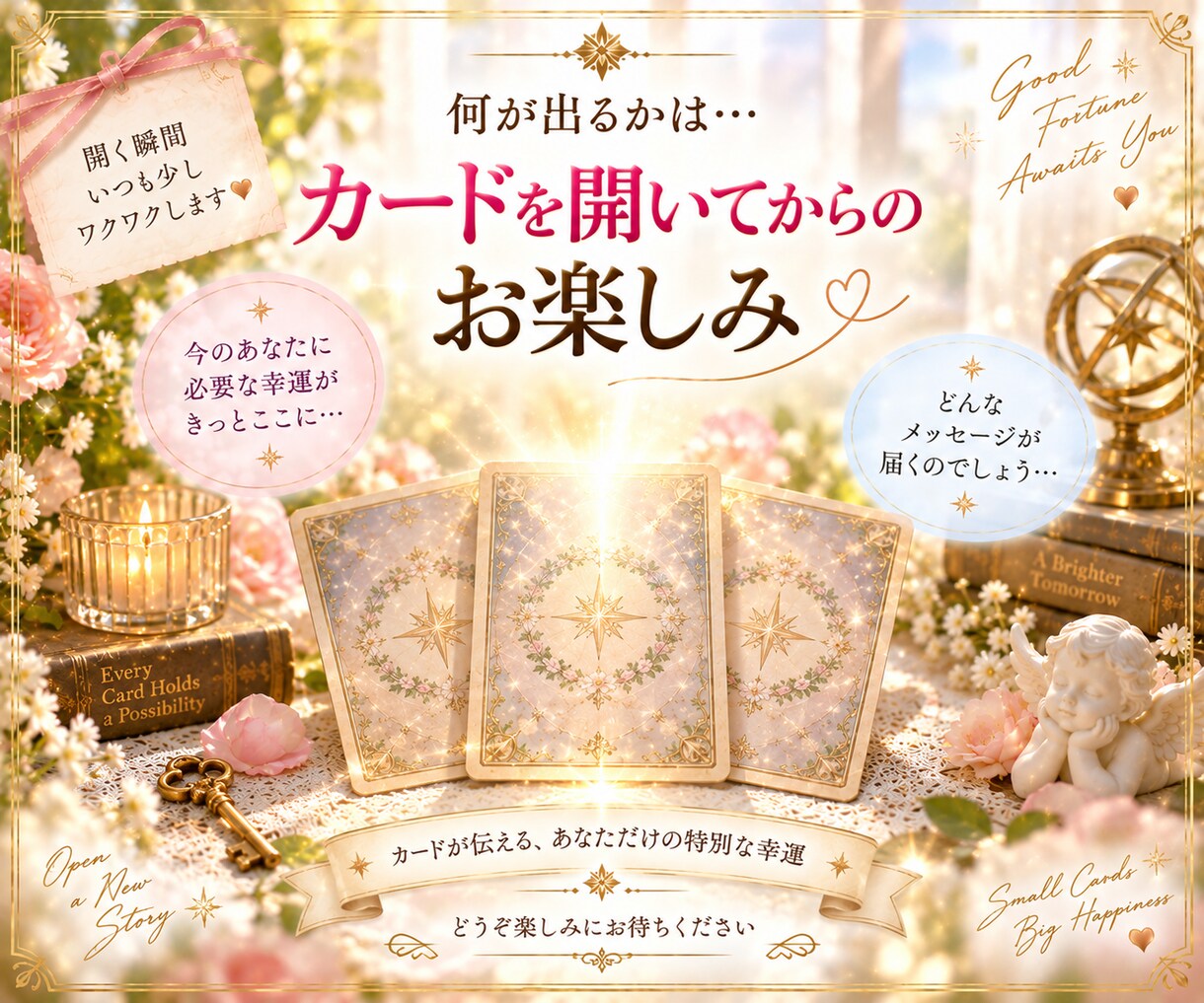 これから1ヶ月の運勢と幸運の兆しを占います 幸運おみくじ♪ルノルマンで近づくチャンスと開運のヒントを鑑定 イメージ7