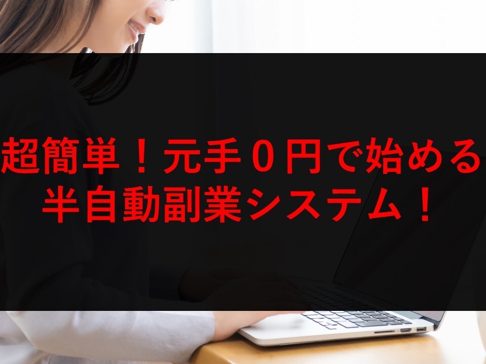 初心者でも継続できる副業ノウハウを教えます 今の収入に満足してない！お小遣いを手に入れたい人に必見です イメージ1