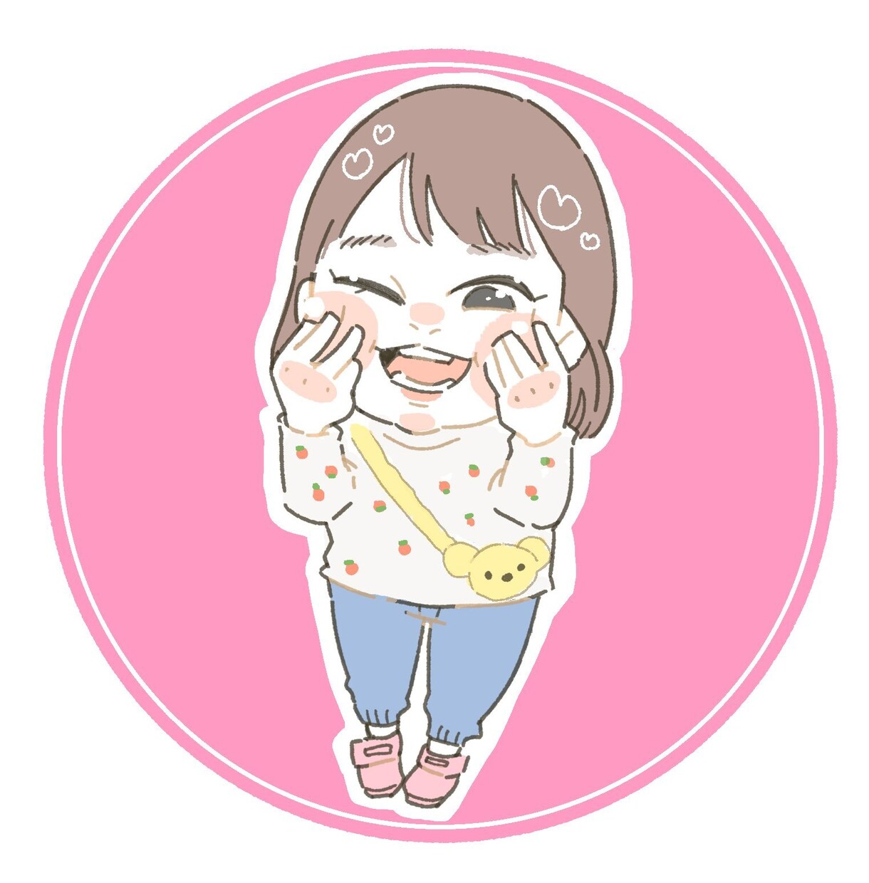 お写真からかわいいデフォルメ似顔絵描きます SNSアイコン等にいかがでしょうか イメージ6