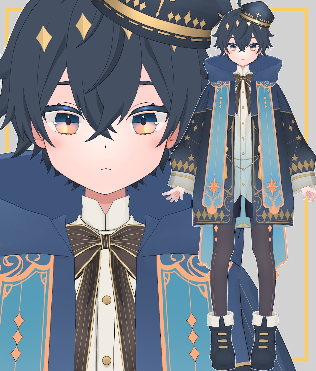 男性女性Live2Dモデリング全行程制作します Vtuberさん用キャラデザ～モデリングまでのセット イメージ5