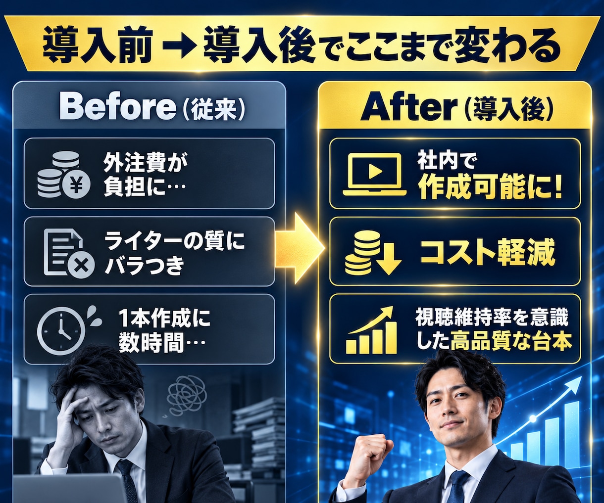 YouTube集客伸びる台本作成GPTs構築します YouTube外注費を軽減！AI台本内製化パッケージ イメージ2