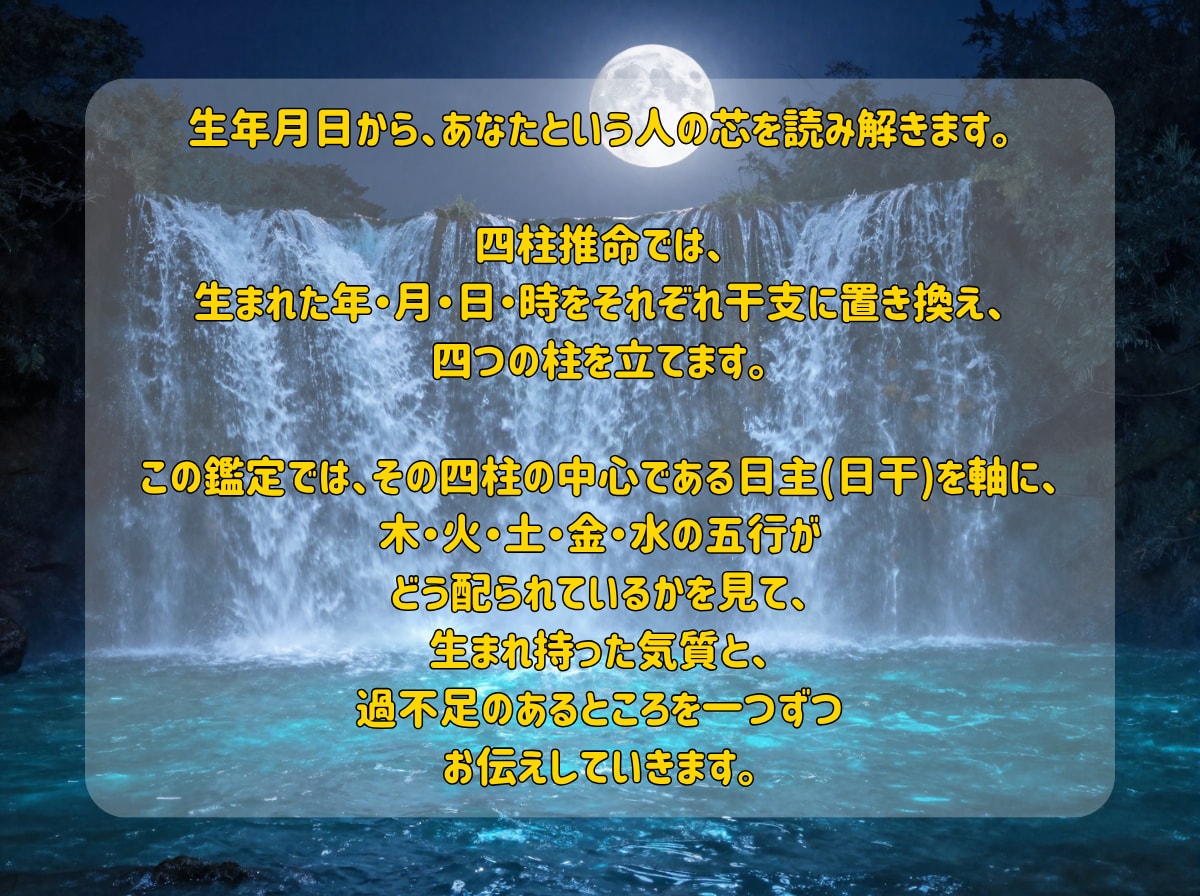 向いている仕事と生まれ持った強みを読み解きます 生年月日とお悩みから、AIが3000字の鑑定書を24時間で イメージ2